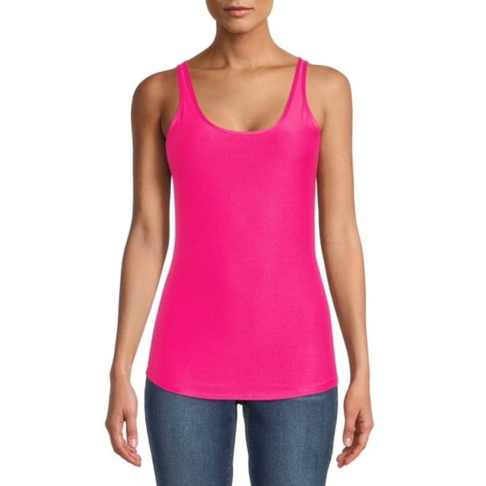 Juniors' Scoop Neck Tank Top pack of 2 small